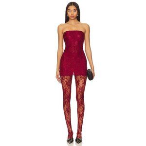 Somebodee The Bruna Dress in Red
